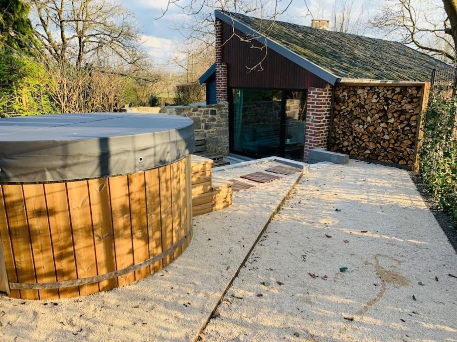 Tynil Saint Jean: Renovated Old Barn + Nordic Bath Villa Aubel Exterior foto