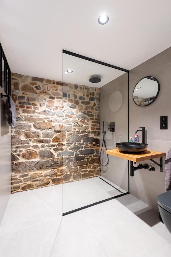 Tynil Saint Jean: Renovated Old Barn + Nordic Bath Villa Aubel Exterior foto