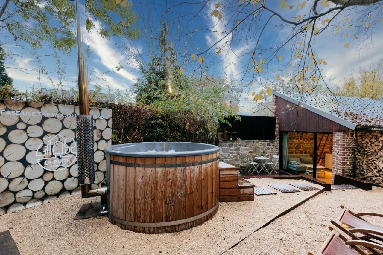 Tynil Saint Jean: Renovated Old Barn + Nordic Bath Villa Aubel Exterior foto