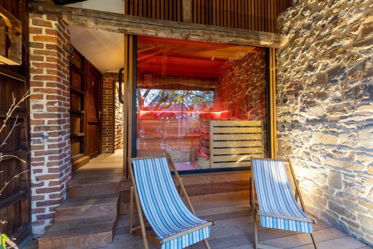 Tynil Saint Jean: Renovated Old Barn + Nordic Bath Villa Aubel Exterior foto
