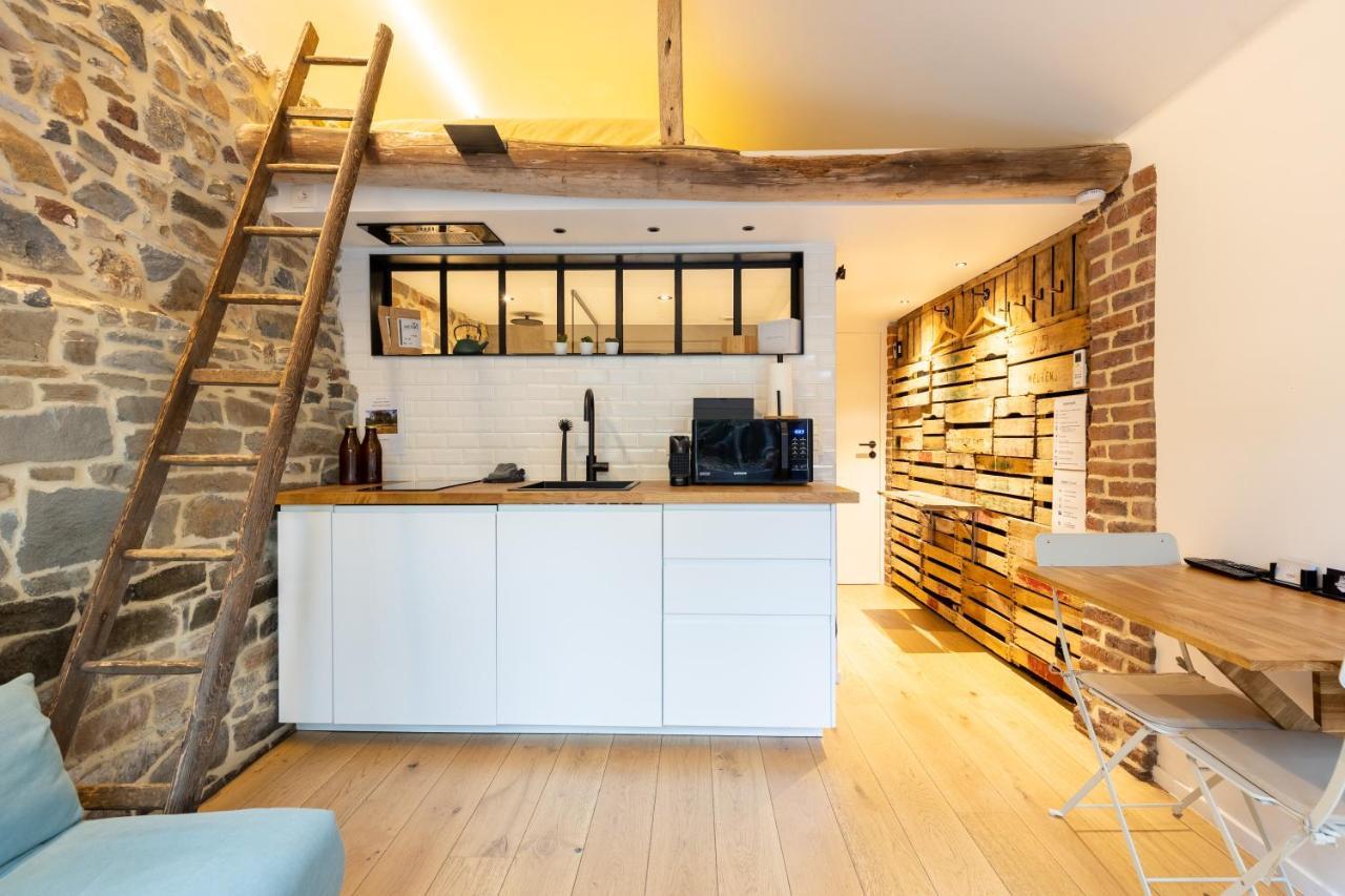 Tynil Saint Jean: Renovated Old Barn + Nordic Bath Villa Aubel Exterior foto