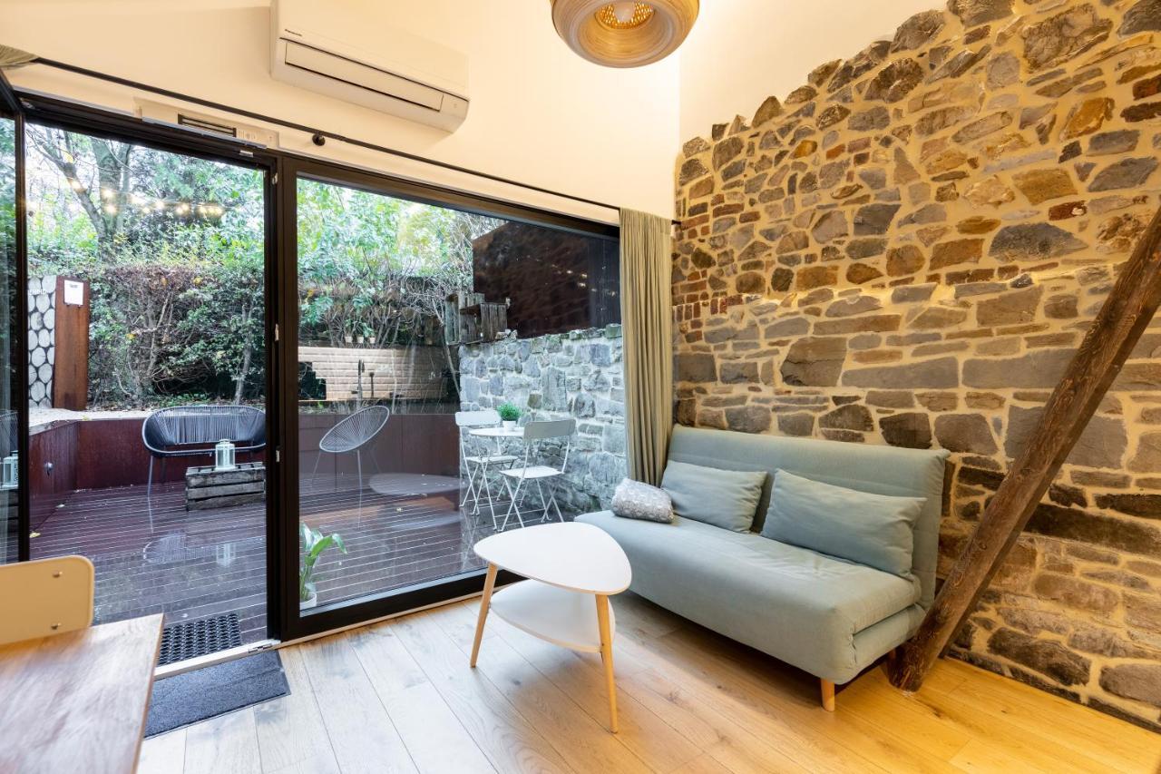 Tynil Saint Jean: Renovated Old Barn + Nordic Bath Villa Aubel Exterior foto